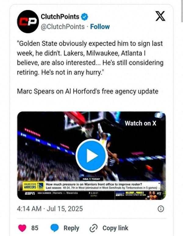 Xin chúc mừng Lakers, Ayton chào đón trung tâm thay thế! Những con vịt mà các chiến binh đã bay đi, 